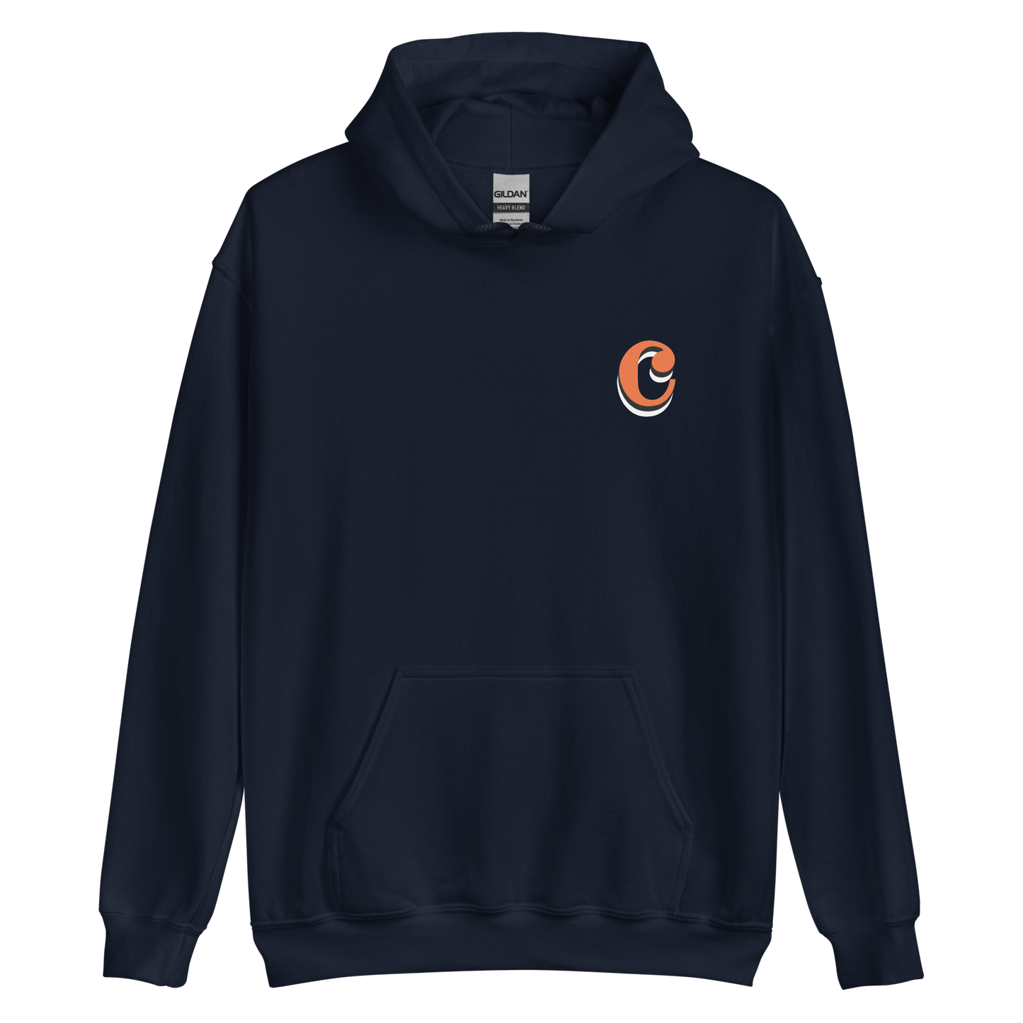 Navy Hoodie (Double-Sided Design)